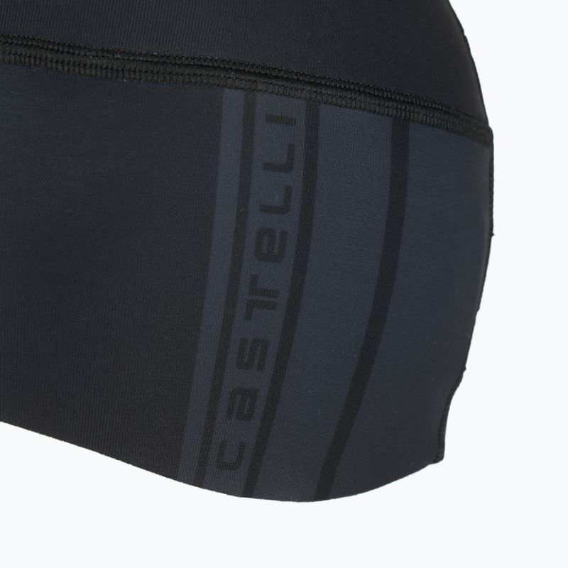 Női kerékpáros sapka Castelli Pro Thermal 2 Skully W könnyű fekete 4