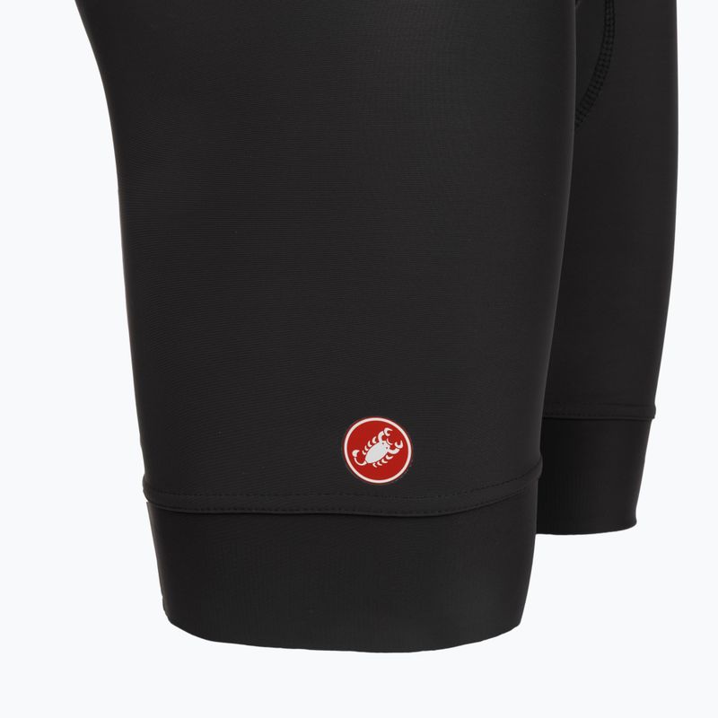 Női kerékpáros rövidnadrág Castelli Prima 2 DT W dark grey/pool blue 3