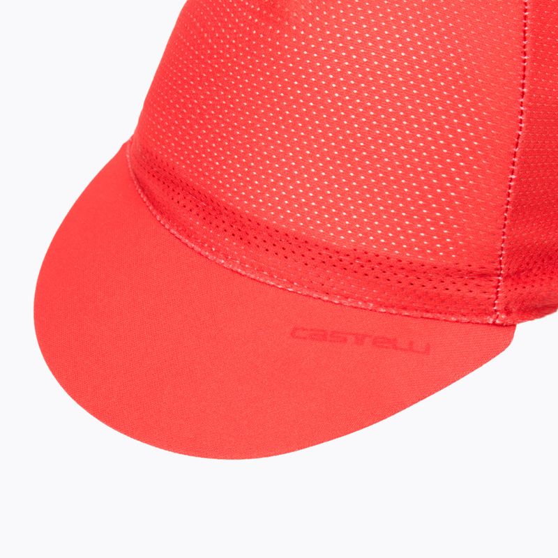 Castelli Espresso 2 Hibiszkusz kerékpáros sapka 5