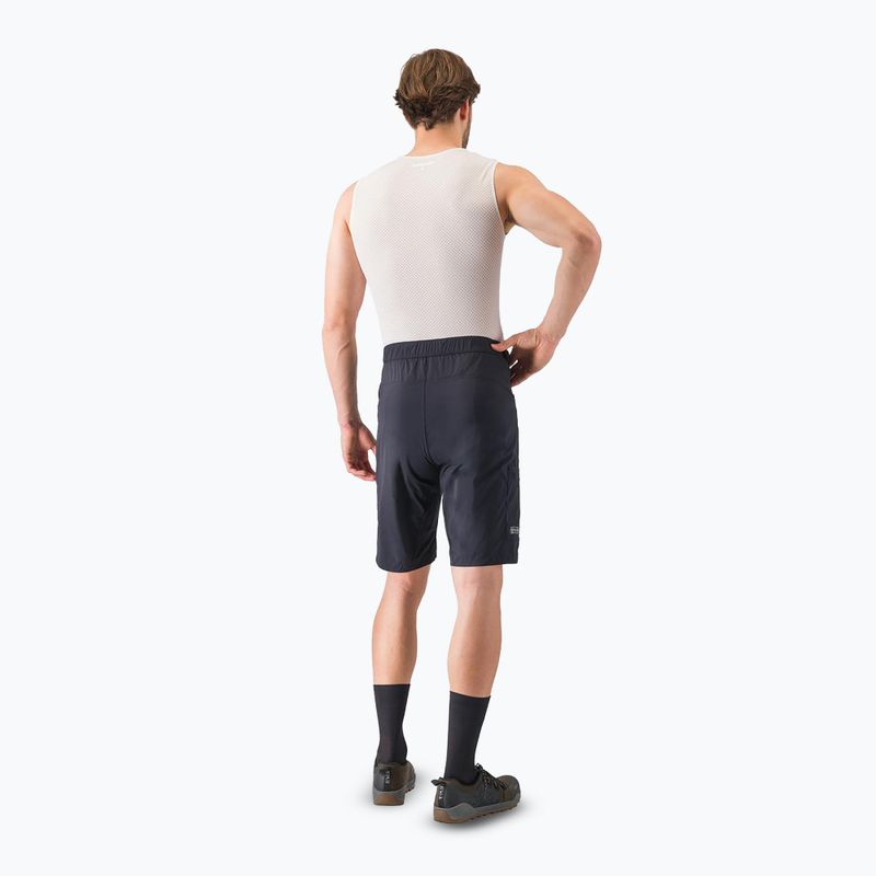 Castelli Unlimited Adventure Baggy kerékpáros rövidnadrág fekete 3