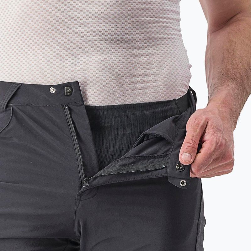 Castelli Unlimited Adventure Baggy kerékpáros rövidnadrág fekete 5