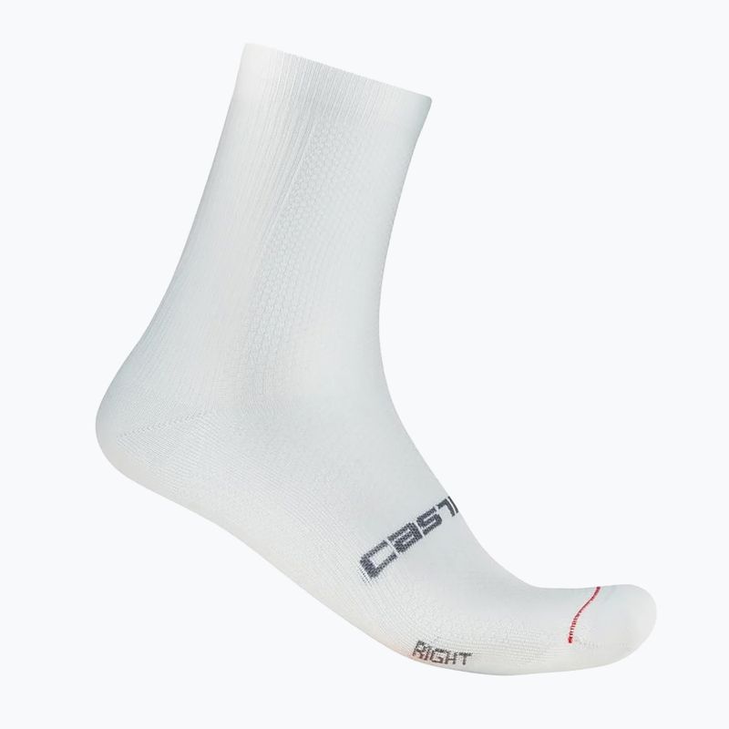 Castelli férfi zokni Espresso 12 fehér