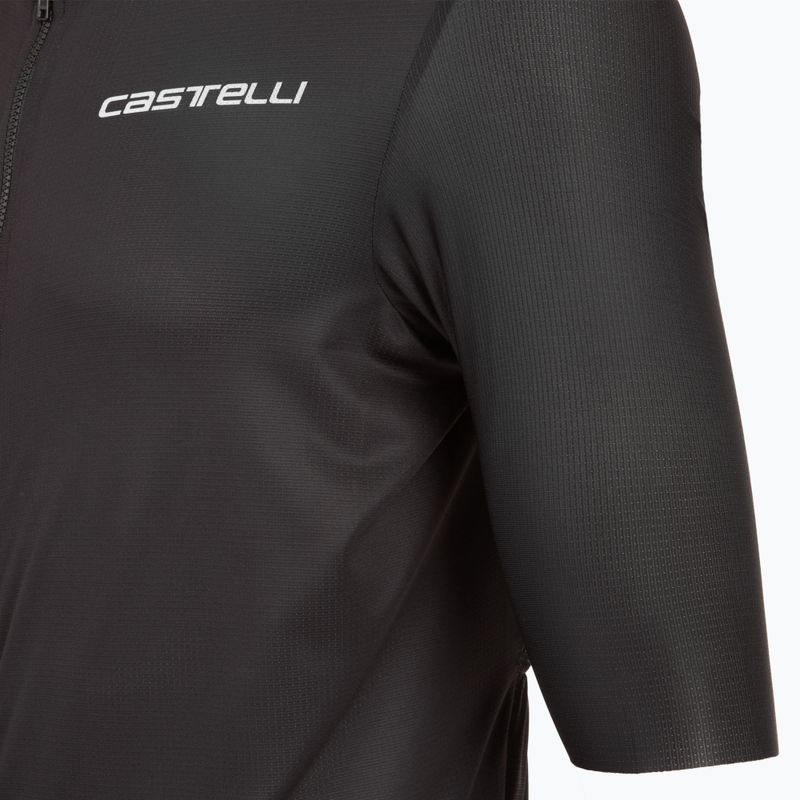 Férfi Castelli Unlimited Entrata 3 könnyű fekete kerékpáros mez 3