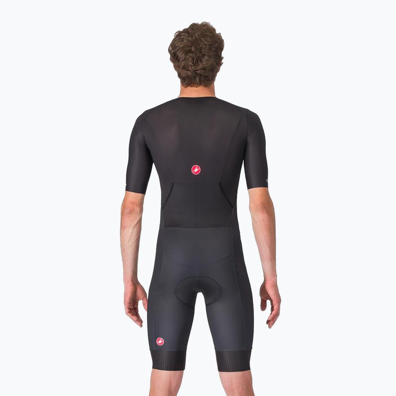 Férfi kerékpáros öltöny Castelli Core Tri fekete 3