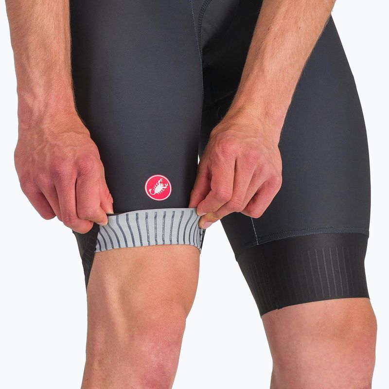 Férfi kerékpáros öltöny Castelli Core Tri fekete 7