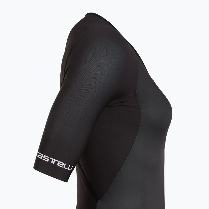 Női kerékpáros öltöny Castelli Core Tri W fekete 3