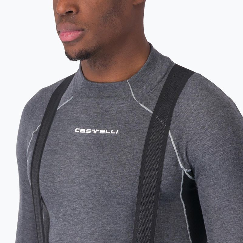 Férfi kerékpáros nadrág Castelli Unlimited Bibtight black 3
