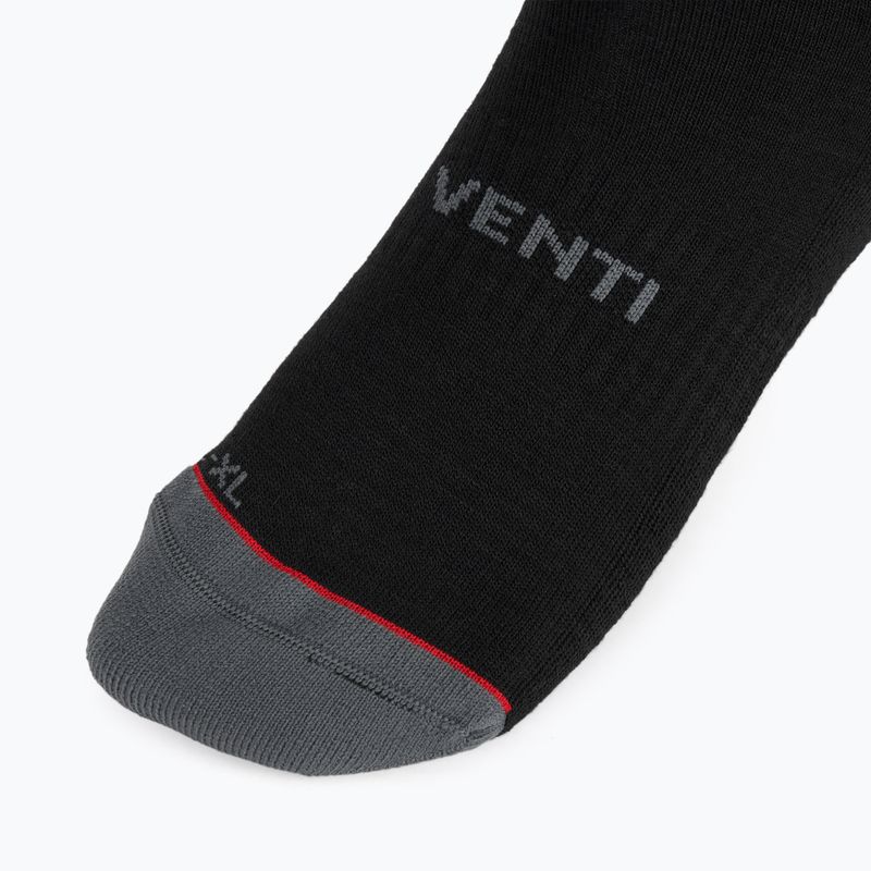 Férfi Castelli Venti Soft Merino zokni fekete 3