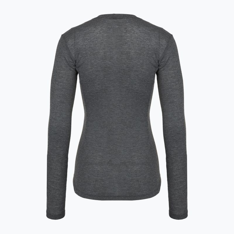 Női kerékpáros hosszú ujjú póló Castelli Medio Base Layer W melange gray 2