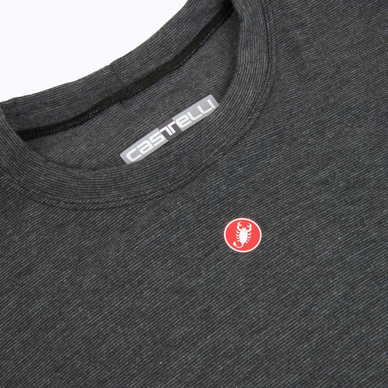 Női kerékpáros hosszú ujjú póló Castelli Medio Base Layer W melange gray 3