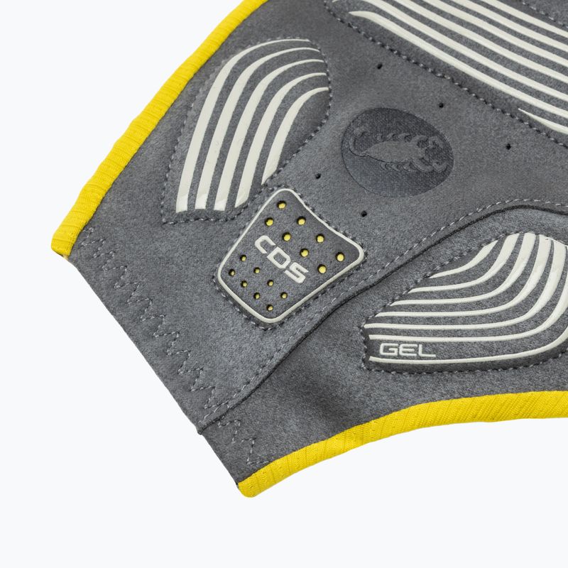 Férfi kerékpáros kesztyűk Castelli Espresso mango mojito 4