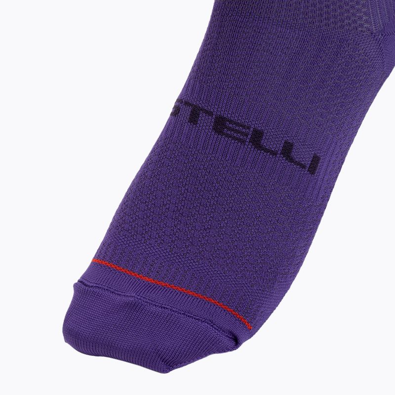 Női zokni Castelli Espresso 12 In ultraviolet 3
