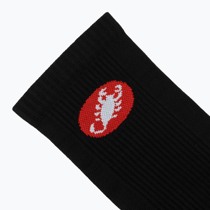 Férfi zokni Castelli Entrata 18 black 3