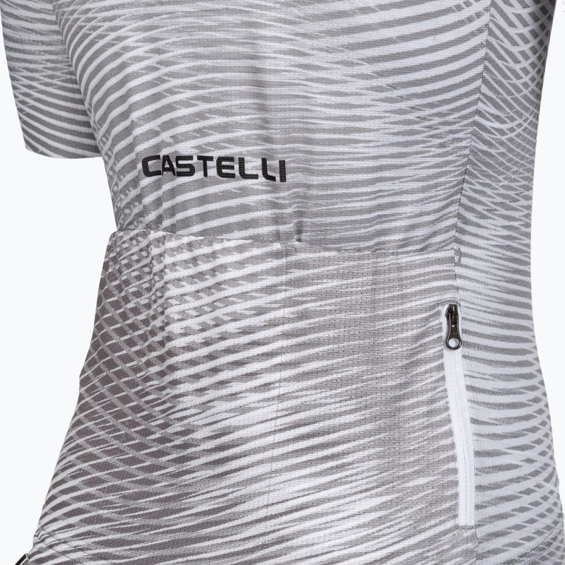 Női kerékpáros mez Castelli Cosmic Vortex gray 4