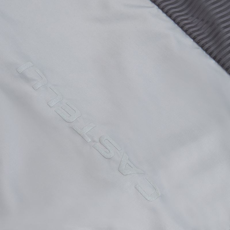 Női kerékpáros dzseki Castelli Aria Shell 2 In silver gray 3