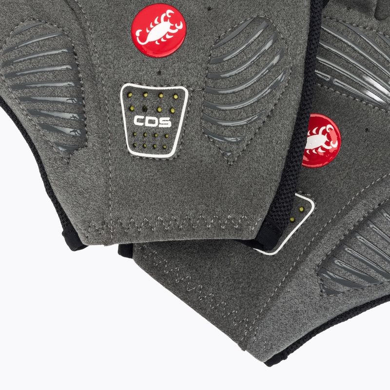 Női kerékpáros kesztyűk Castelli Competizione W black 7