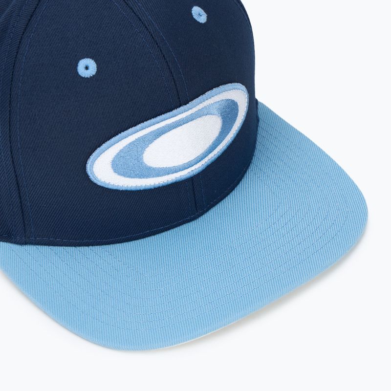 Férfi Oakley Oakley Alumni csapat tengerészkék baseball sapka 3