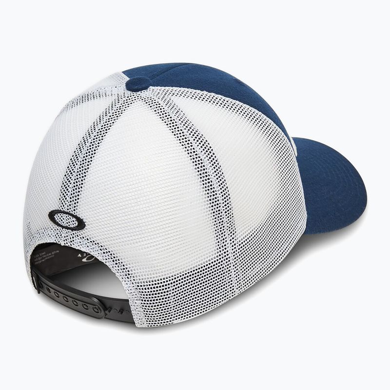 Férfi Oakley Heather New Era Bark Logo csapat tengerészkék baseball sapka 2