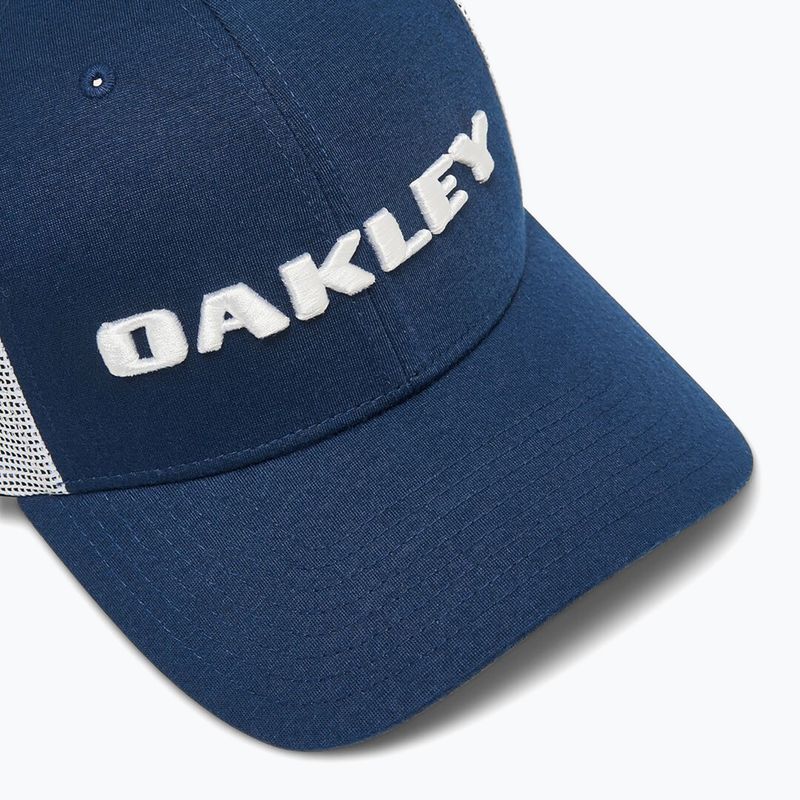 Férfi Oakley Heather New Era Bark Logo csapat tengerészkék baseball sapka 3