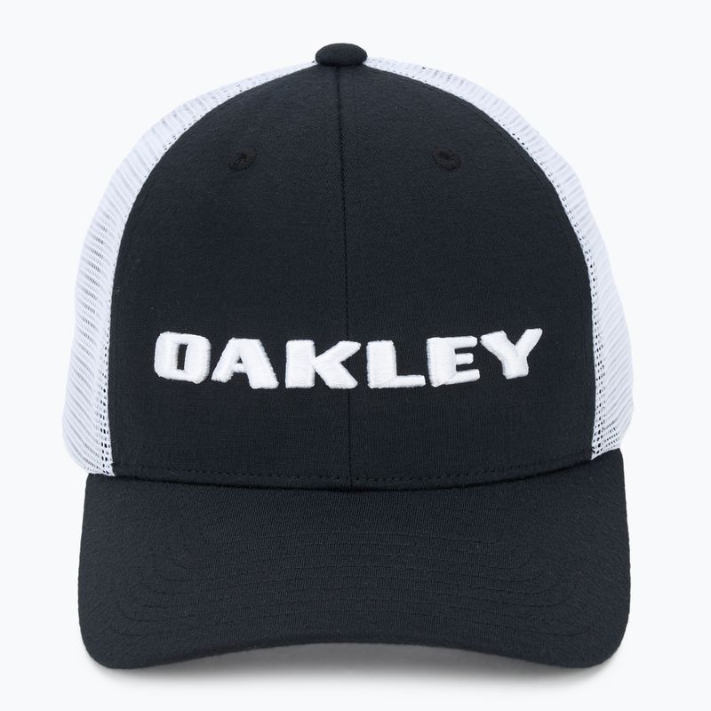 Férfi Oakley Heather New Era Bark Logo blackout baseball sapka 2