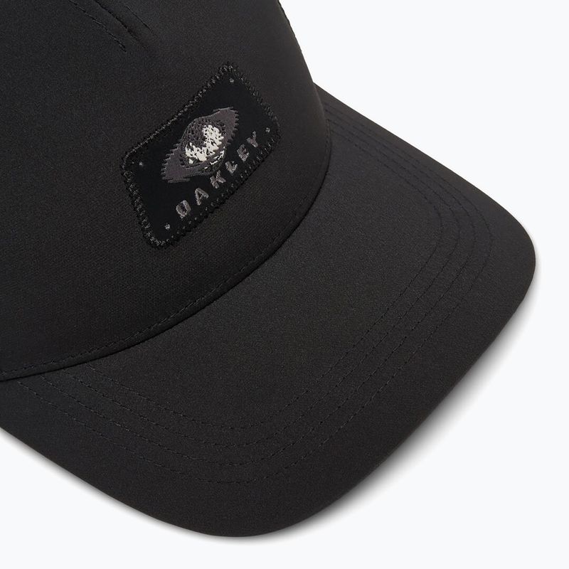 Férfi Oakley Patch Ellipse Tracker blackout baseball sapka 3