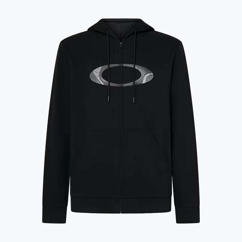 Férfi Oakley New Ellipse Zip Hoodie blackout melegítőfelső
