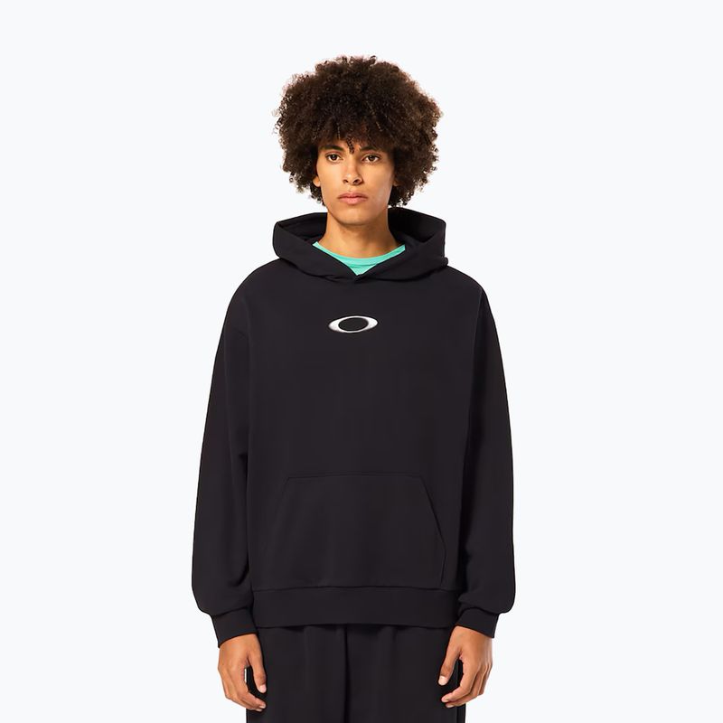 Férfi Oakley New Ellipse Zip Hoodie blackout melegítőfelső