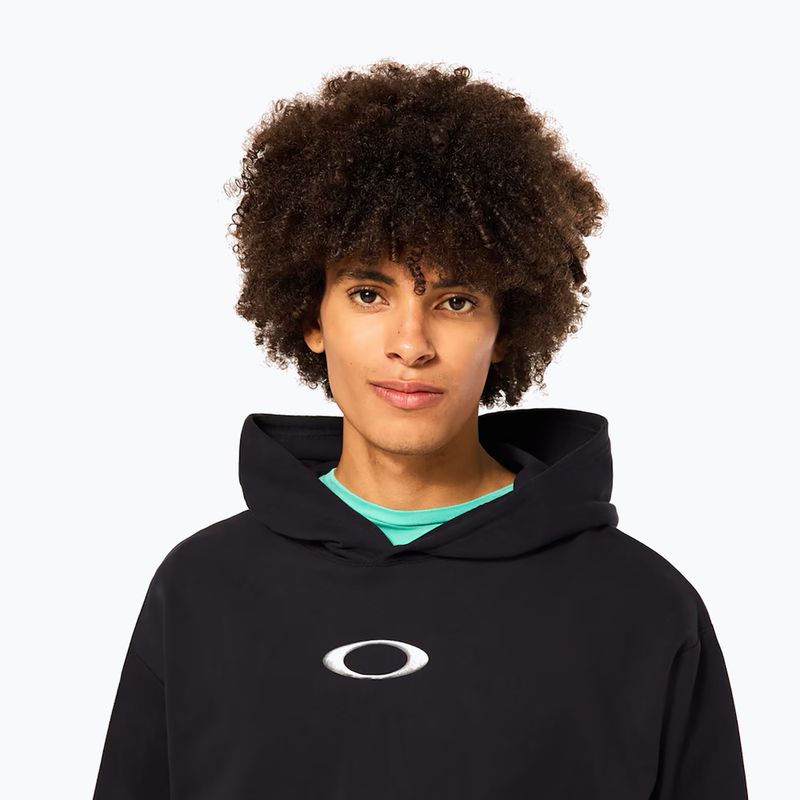 Férfi Oakley New Ellipse Zip Hoodie blackout melegítőfelső 5
