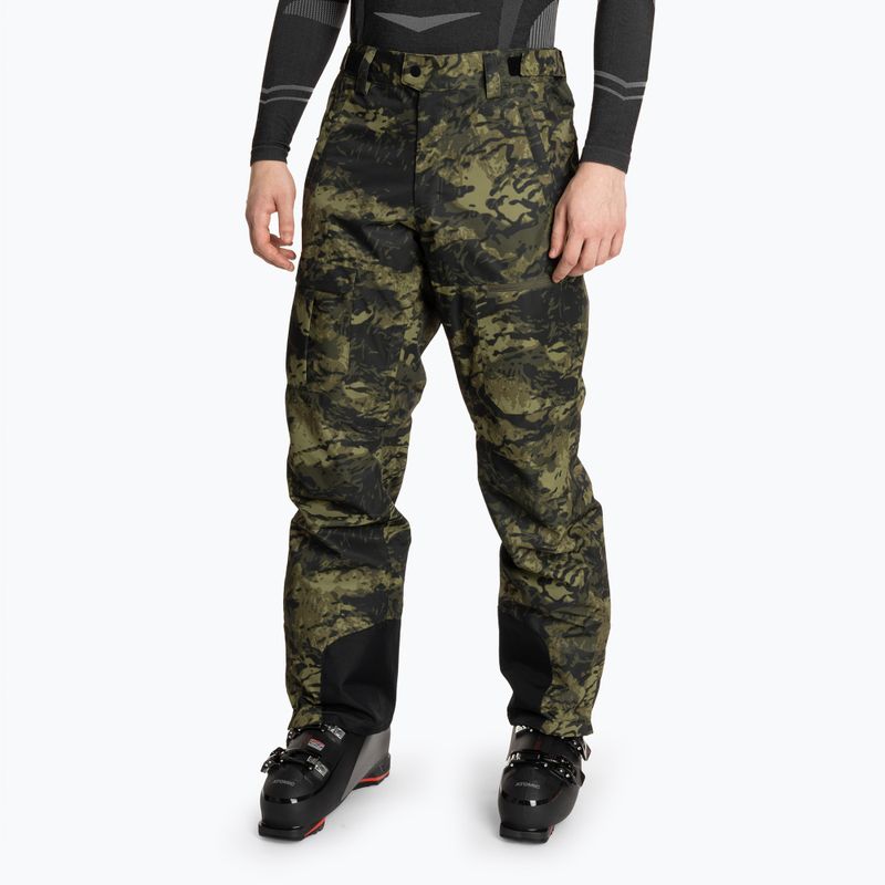 Férfi sínadrág Oakley Divisional Cargo Shell Pant tiger camo green