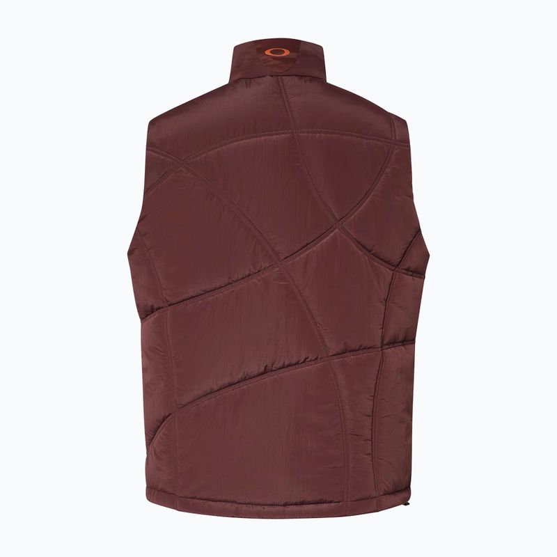 Férfi mellény Oakley Hyland O-Puff Vest grenache 8