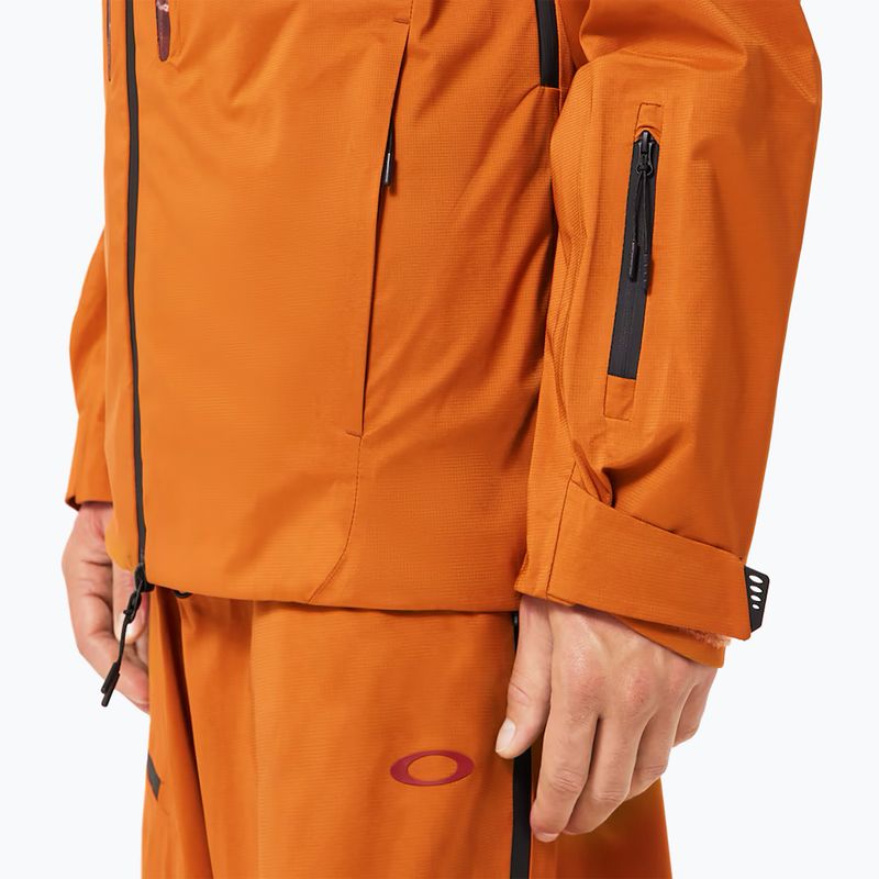 Férfi sídzseki Oakley Tc Outpost Rc Shell Jacket ginger 8