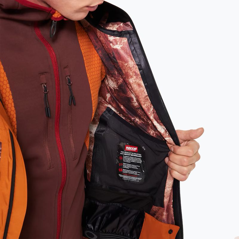 Férfi sídzseki Oakley Tc Outpost Rc Shell Jacket ginger 11