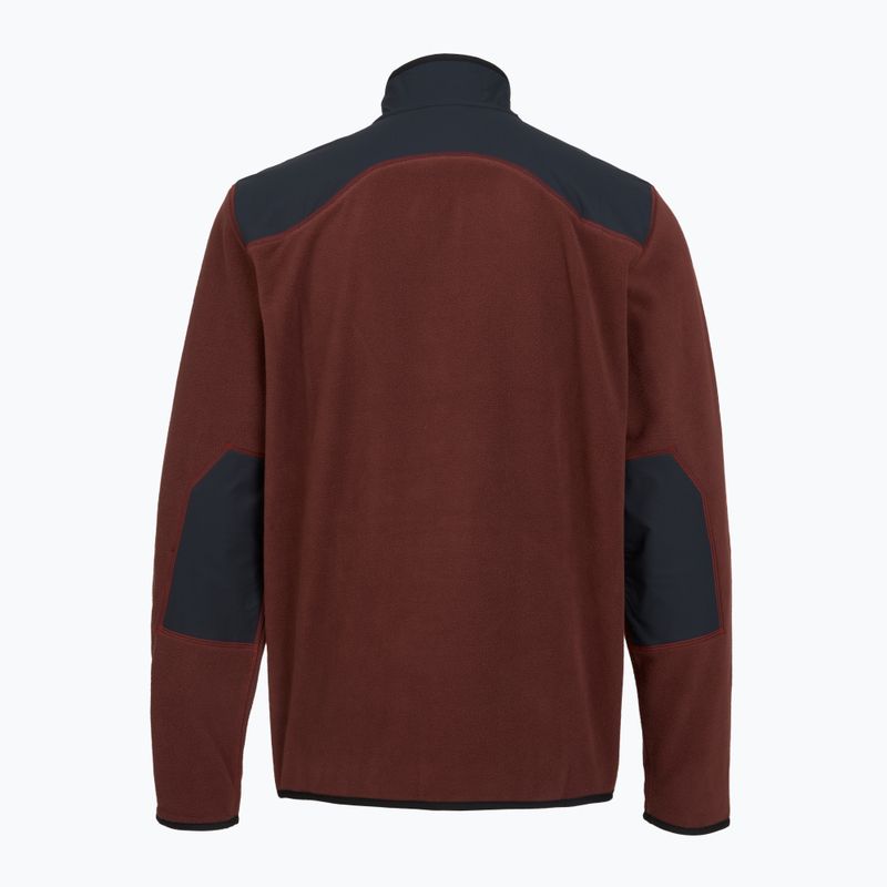 Pulóver snowboardowa męska Oakley Butter Tech Fleece grenache 2