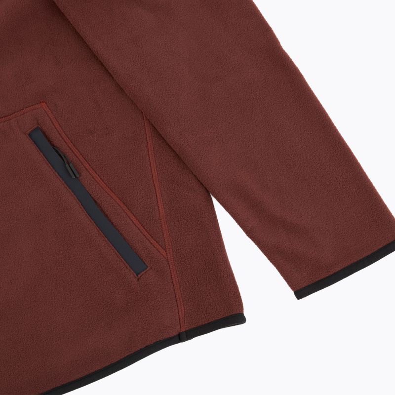 Pulóver snowboardowa męska Oakley Butter Tech Fleece grenache 4