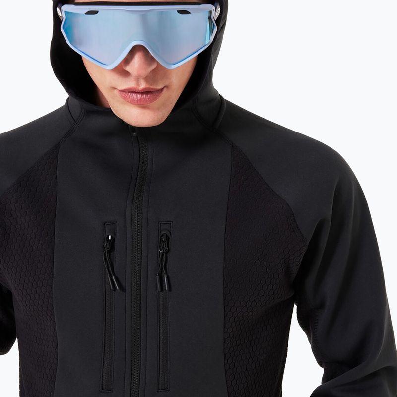 Férfi snowboard pulóver Oakley Drift Tech Fleece Hoodie blackout 6
