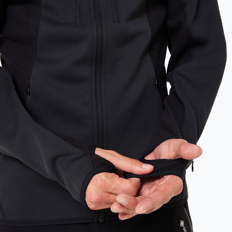 Férfi snowboard pulóver Oakley Drift Tech Fleece Hoodie blackout 8