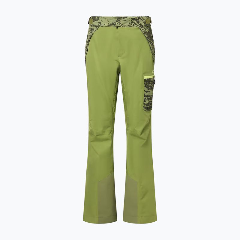 Női sínadrág Oakley Tc Juno Reduct Shell Pant 2.0 duality swirl dbl green 9