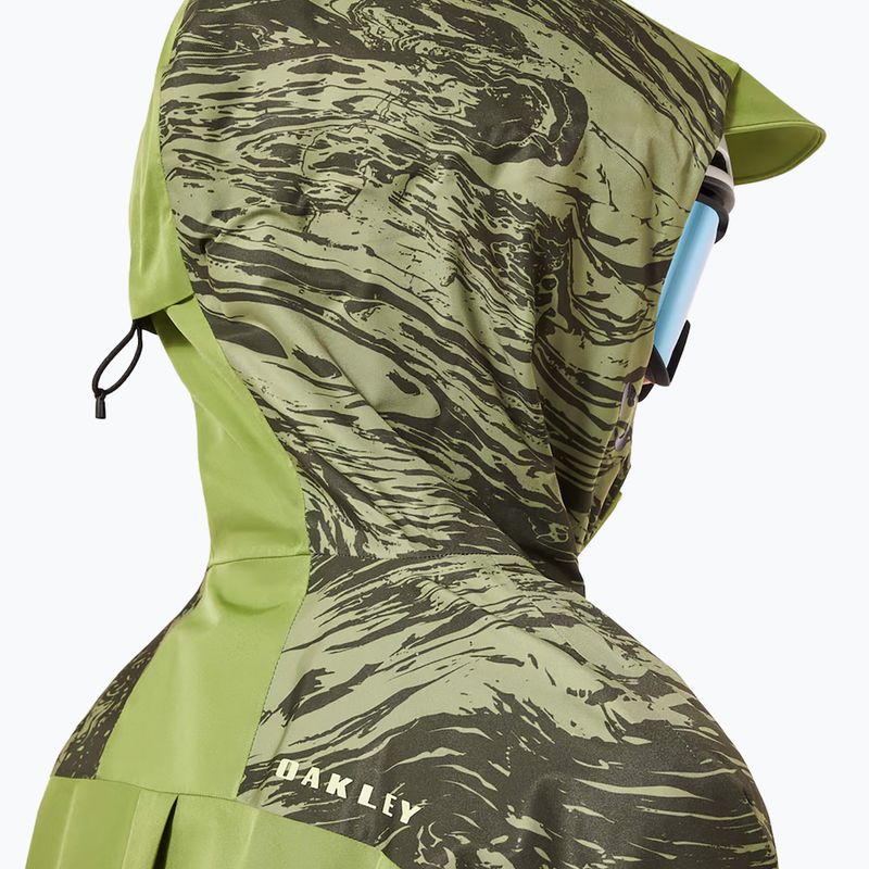 Női sídzseki Oakley Tc Juno Reduct Shell Jacket 2.0 duality swirl dbl green 6