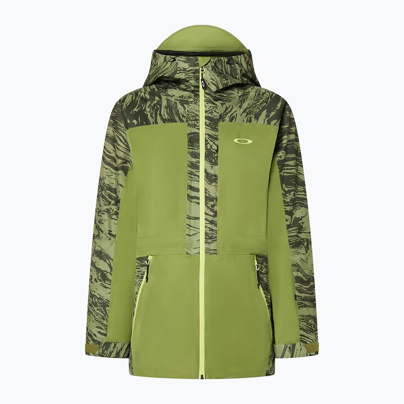 Női sídzseki Oakley Tc Juno Reduct Shell Jacket 2.0 duality swirl dbl green 9