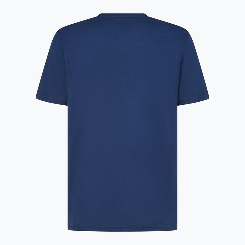 Férfi Oakley Wire B1B Tee csapat navy póló 2
