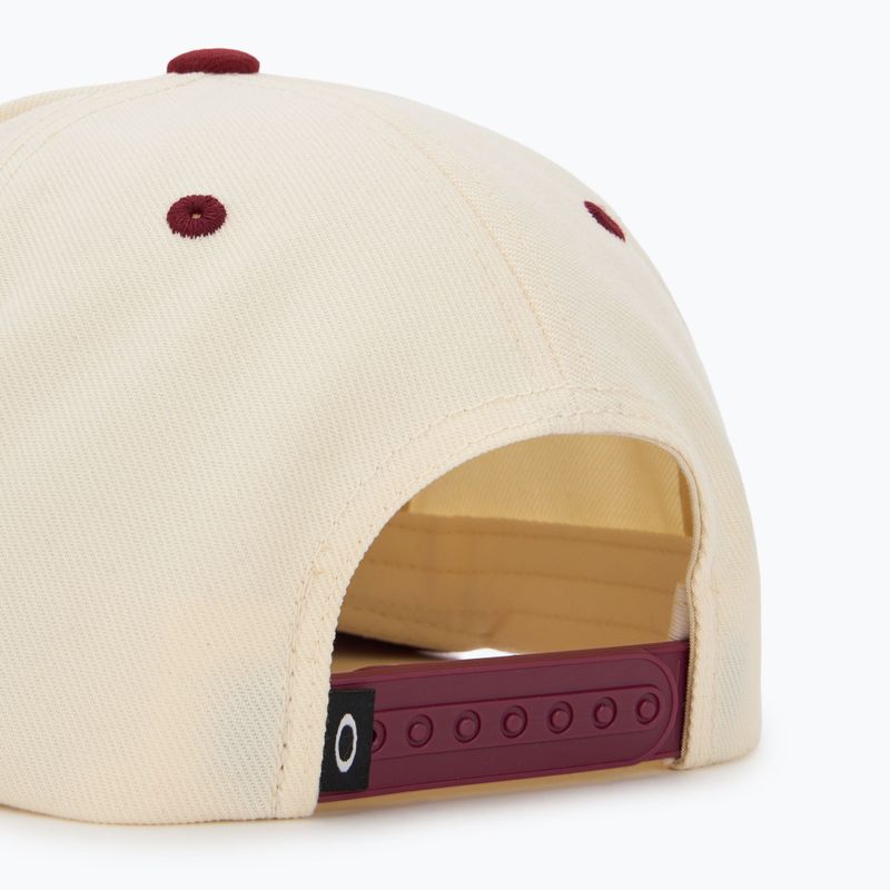 Oakley Mark III férfi baseball sapka arktikus fehér/vas piros 4