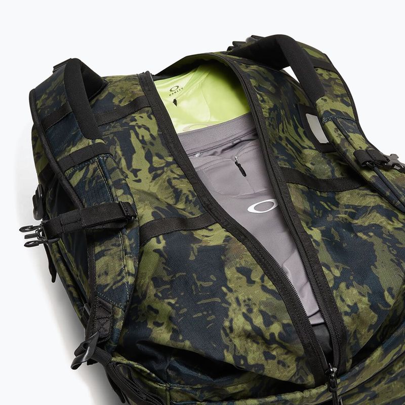 Utazótáska Oakley Road Trip RC Duffle 50 l tiger camo green 6