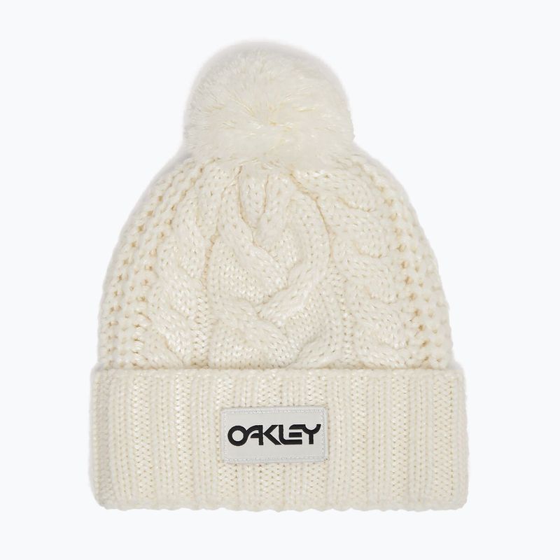 Oakley Harper Pom Beanie sarkvidéki fehér/fekete sapka téli sapka