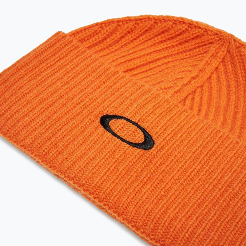 Téli sapka Oakley Ellipse Ribbed Beanie ginger 2