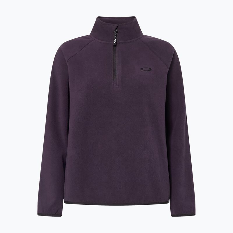 Női polár pulóver Oakley Maple Ridge 1/2 Zip Fleece dark toadstool
