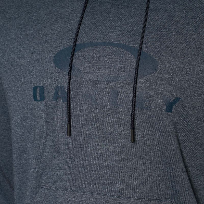Férfi Oakley Bark Fleece kapucnis pulóver fathom heather 3
