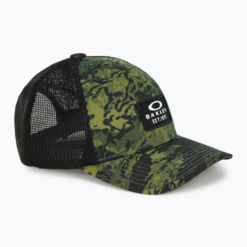 Férfi Oakley Patch Trucker tigris terepszínű zöld baseball sapka