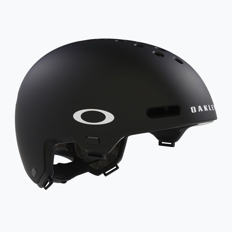 Oakley Street1 EU matt fekete kerékpáros sisak 2