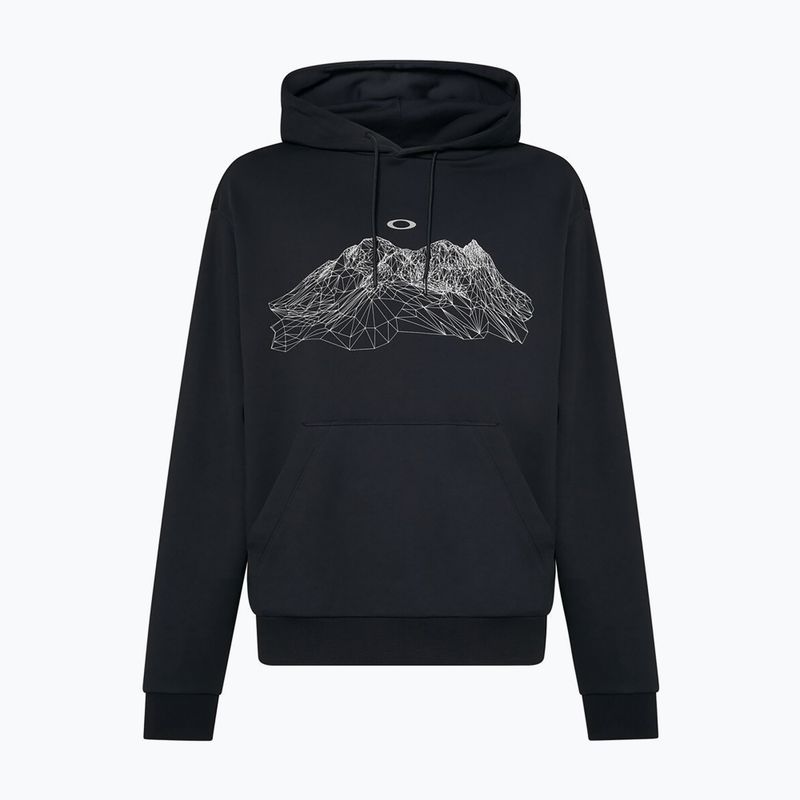 Férfi Oakley Outdoor Hoodie blackout melegítőfelső