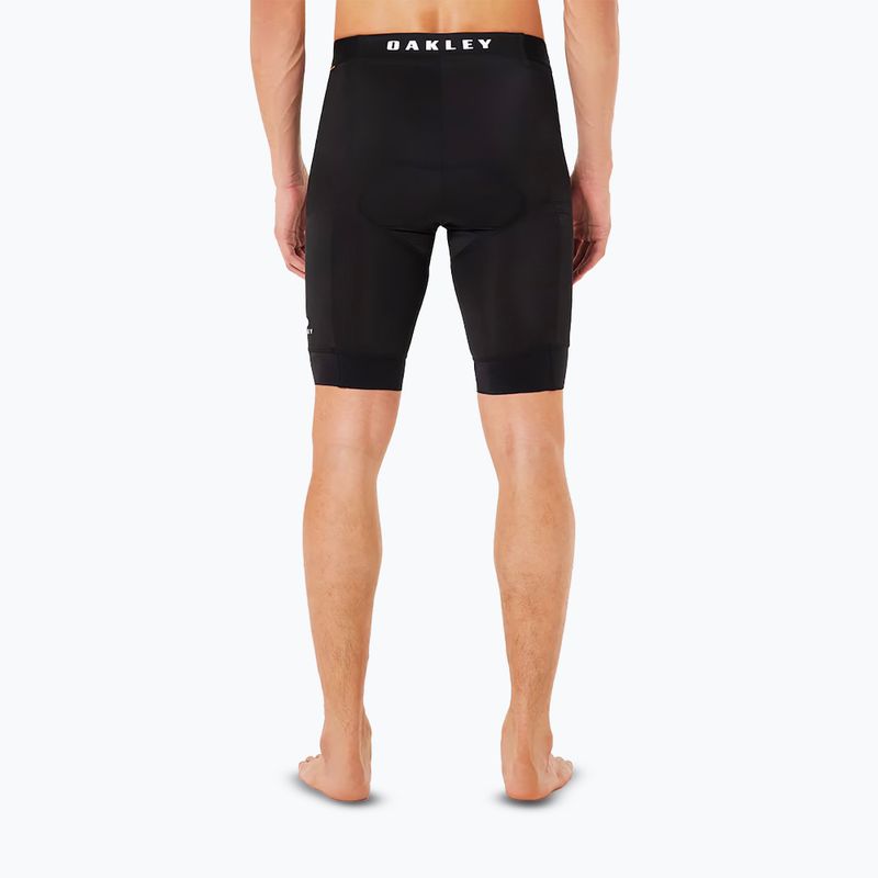 Férfi Oakley Seeker Ultra Liner blackout kerékpáros boxeralsó 2